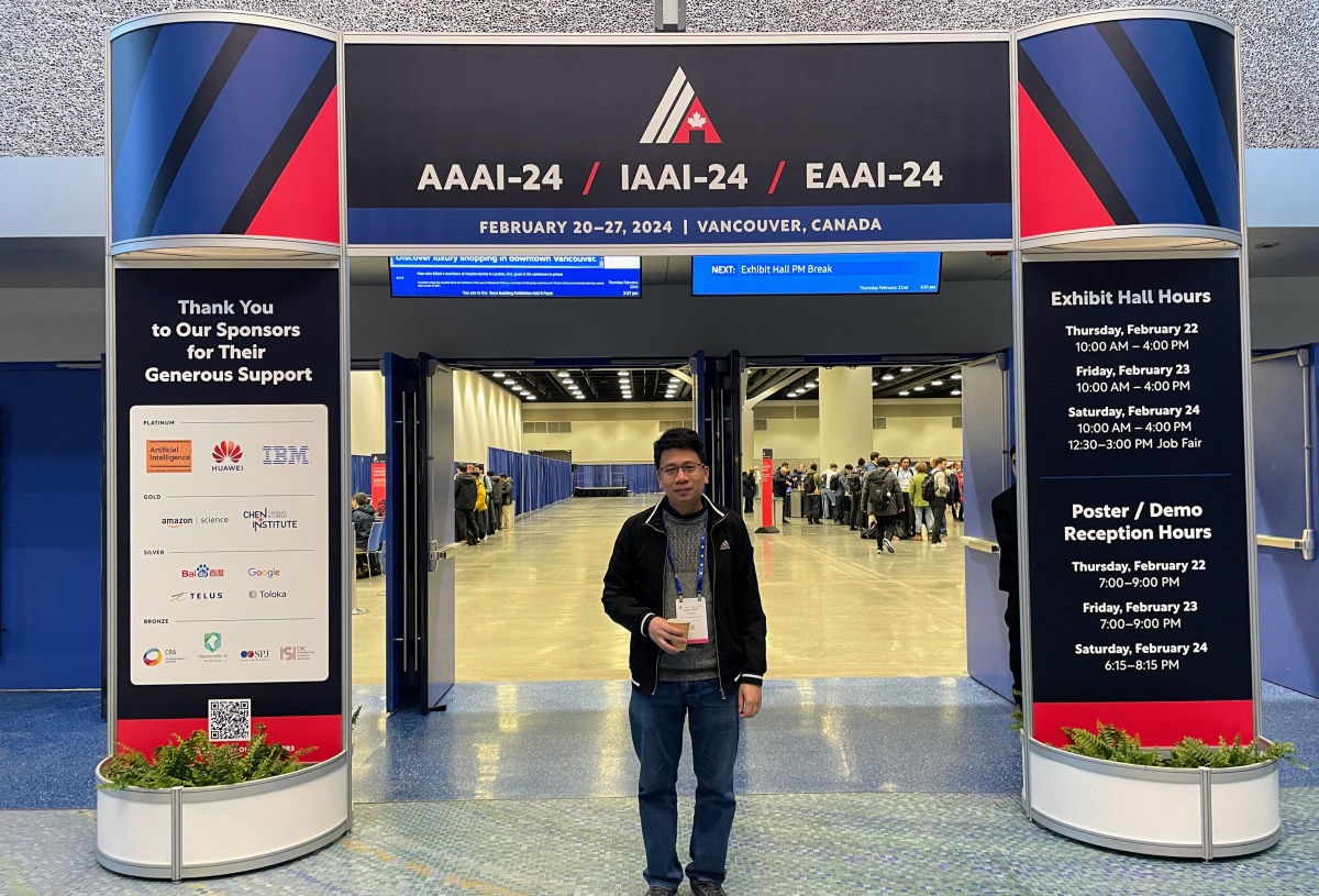 Two NSCUK papers presented at AAAI'24 and XAI4SciAAAI'24